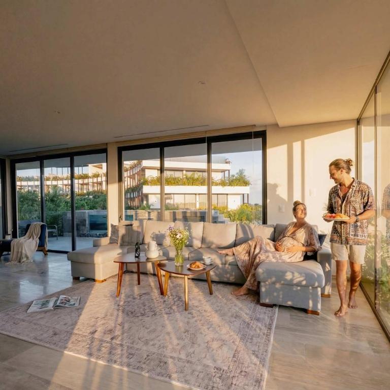 Luxury Jungle View Unit - 2BR with Private Pool & Spacious Balcony - Apartamento - 3