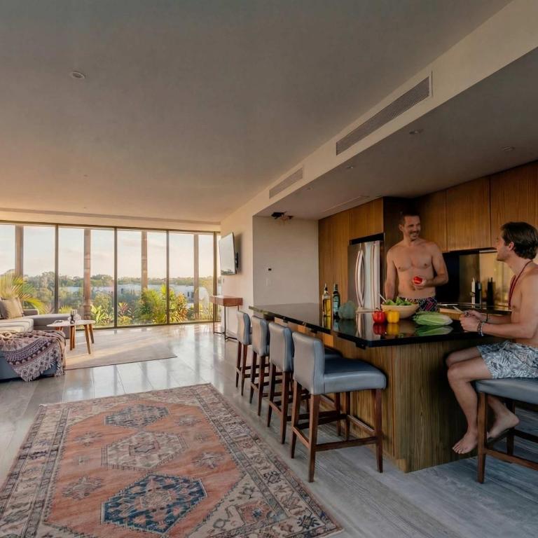 Luxury Jungle View Unit - 2BR with Private Pool & Spacious Balcony - Apartamento - 8