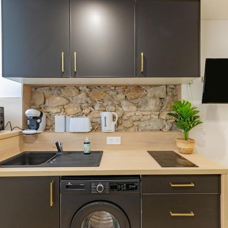 Le Gite Vegetal Cite Wifi Machine a laver 2 personnes - Apartamento de 1 dormitorio - 13