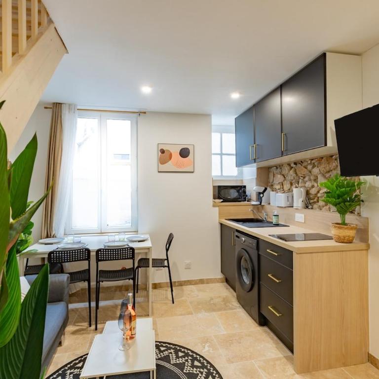 Le Gite Vegetal Cite Wifi Machine a laver 2 personnes - Apartamento de 1 dormitorio - 25
