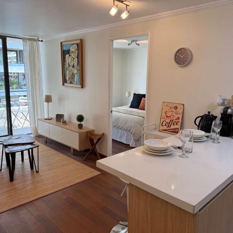 HOM I Metro EL GOLF con Parking LasCondes - Apartment - 33