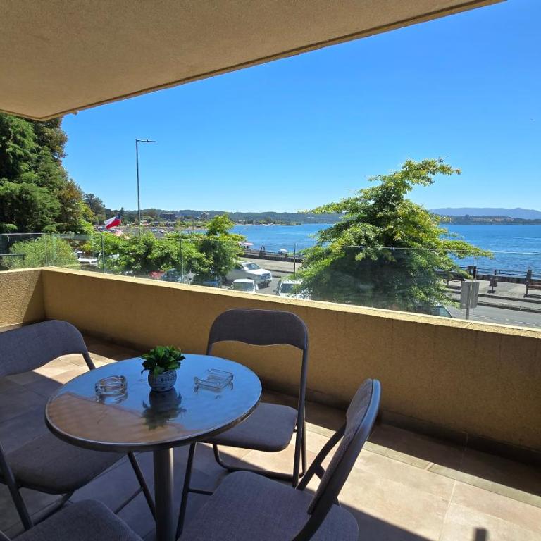Hermoso departamento con vista directa al lago Villarrica - Apartamento de 3 dormitorios - 1