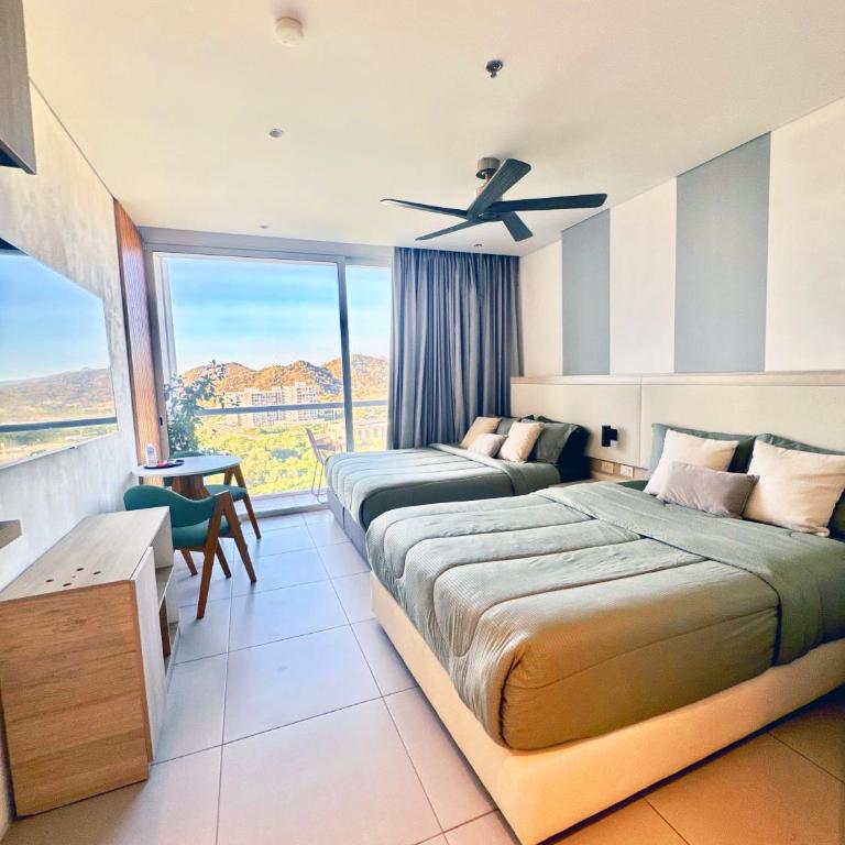 Suite Vista A Reserva y Mar Piso Alto En Bello Horizonte - One-Bedroom Apartment - 51