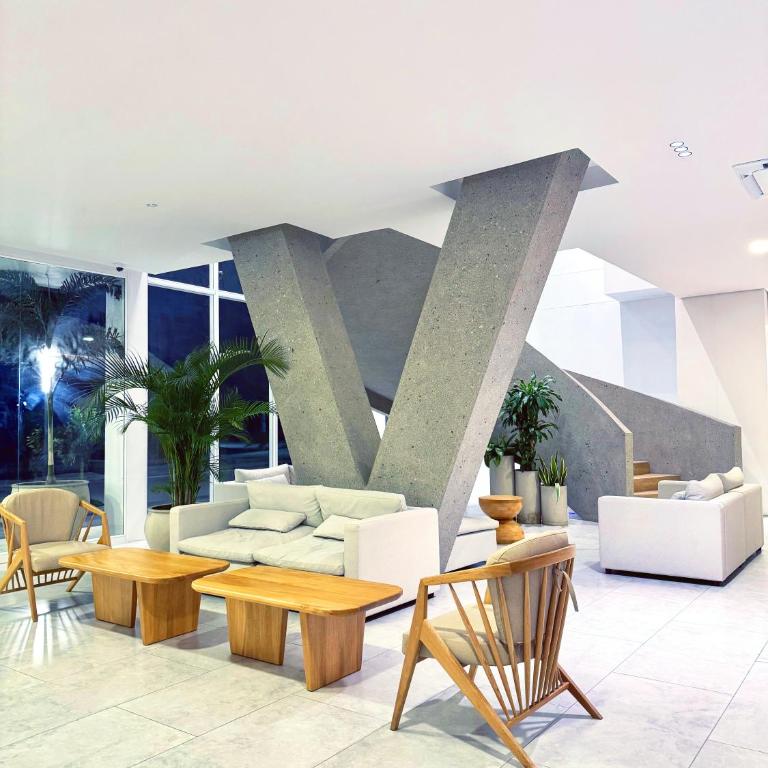 Suite Vista A Reserva y Mar Piso Alto En Bello Horizonte - One-Bedroom Apartment - 63