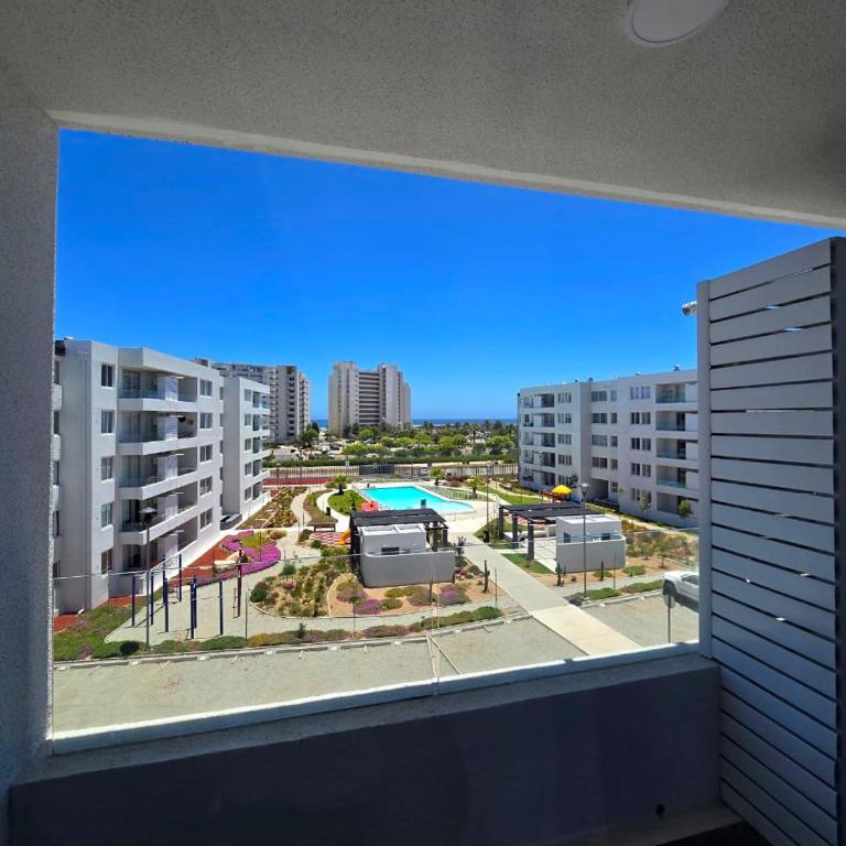 Depto Mi refugio La Serena Beach 2D-1B - Two-Bedroom Apartment with Pool View - 31
