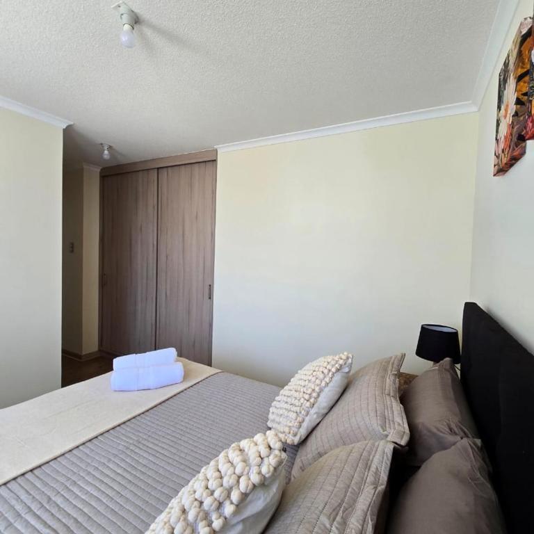 Depto Mi refugio La Serena Beach 2D-1B - Two-Bedroom Apartment with Pool View - 11