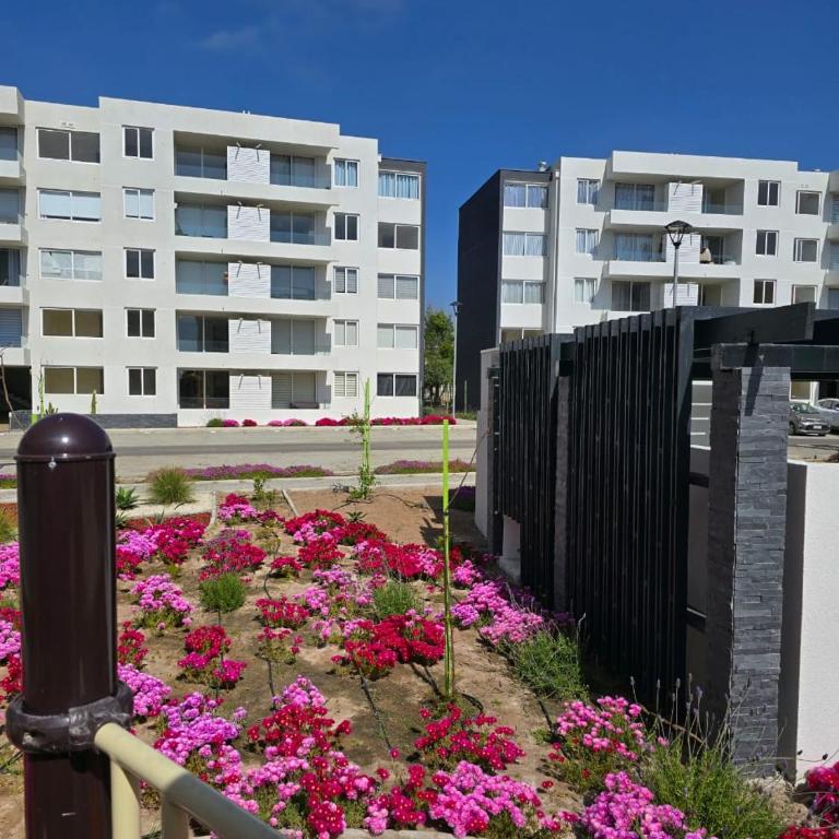 Depto Mi refugio La Serena Beach 2D-1B - Two-Bedroom Apartment with Pool View - 54