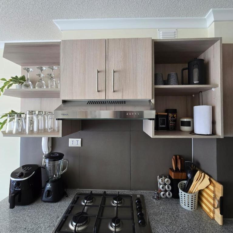 Depto Mi refugio La Serena Beach 2D-1B - Two-Bedroom Apartment with Pool View - 37