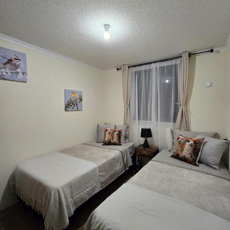 Depto Mi refugio La Serena Beach 2D-1B - Two-Bedroom Apartment with Pool View - 16