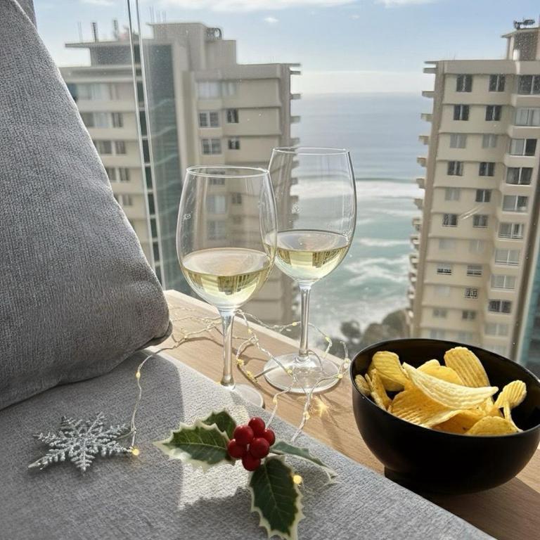 Reñaca Encantador - Departamento precioso con dos dormitorios en suite, sol y vista al mar - Two-Bedroom Apartment - 14
