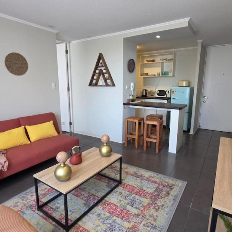 Estudio Estilo Retro en Ovalle - One-Bedroom Apartment - 1