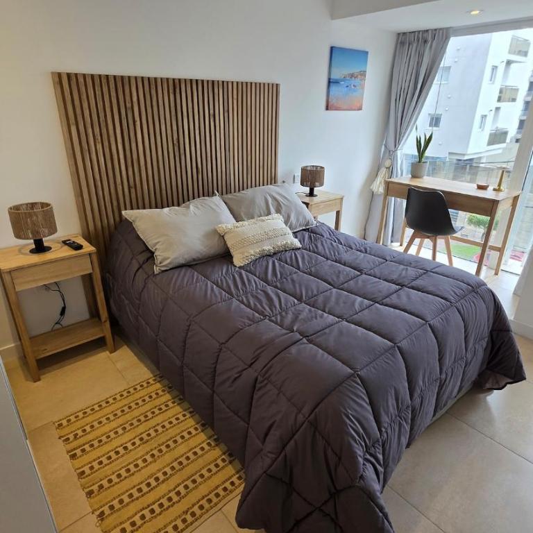 Maryna Golf Playa Grande, con Cochera - Apartamento de 1 dormitorio con balcón y vistas al mar - 15