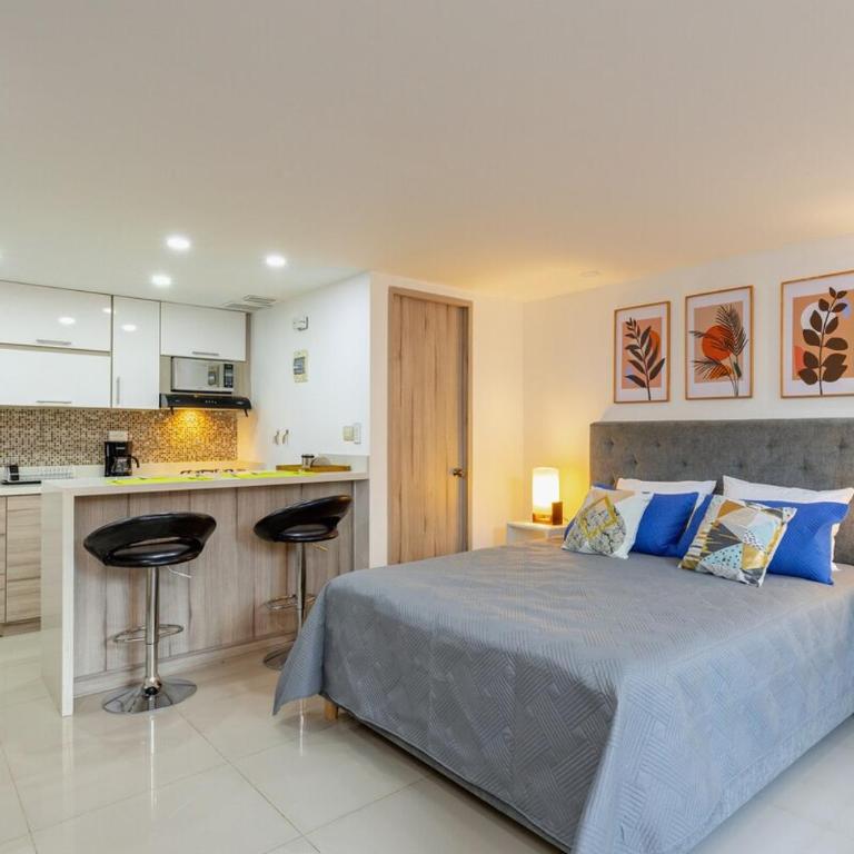 Apartamentos La Frontera - One-bedroom Loft Apartment - 4