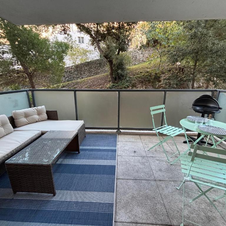 Deux pièces à Sète - Terrasse, Parking, WiFi - FR-1-338-633 - Apartment - 12