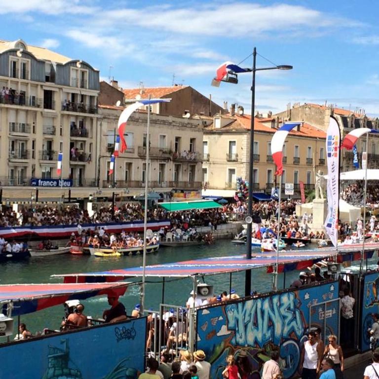 Deux pièces à Sète - Terrasse, Parking, WiFi - FR-1-338-633 - Apartment - 20