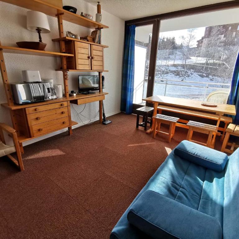 Studio cabine pied de pistes, balcon Sud-Est - Appartement 1 Chambre - 4