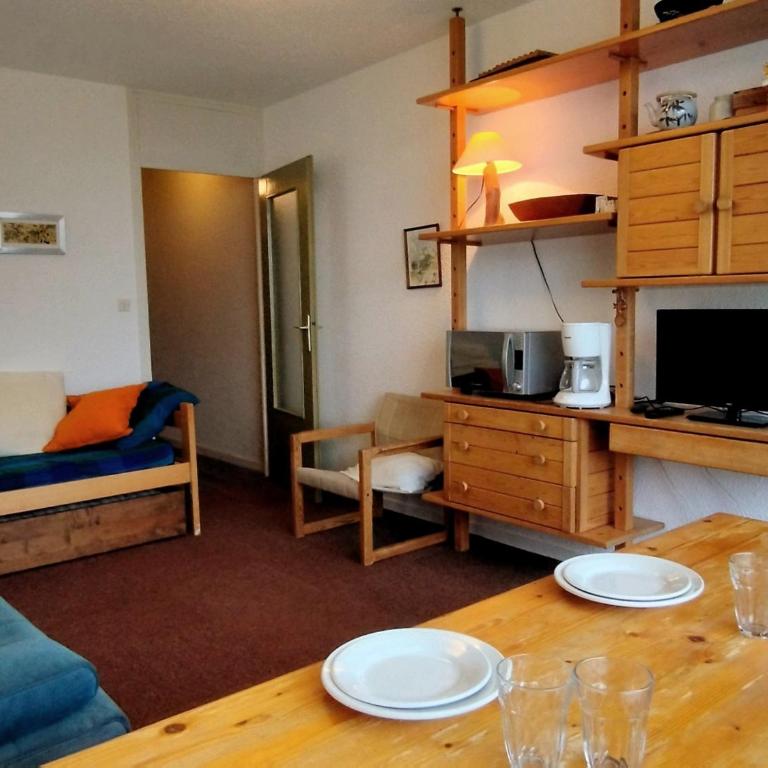 Studio cabine pied de pistes, balcon Sud-Est - Appartement 1 Chambre - 6