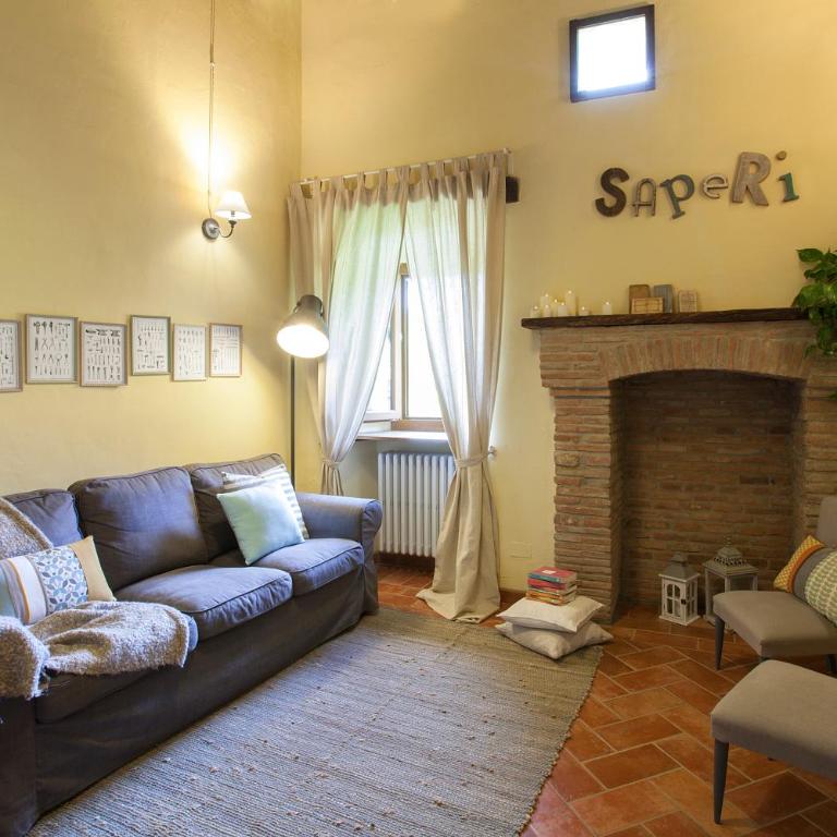 Allegro Agriturismo Argiano - Appartamento con 2 Camere da Letto e Vista Giardino - 5