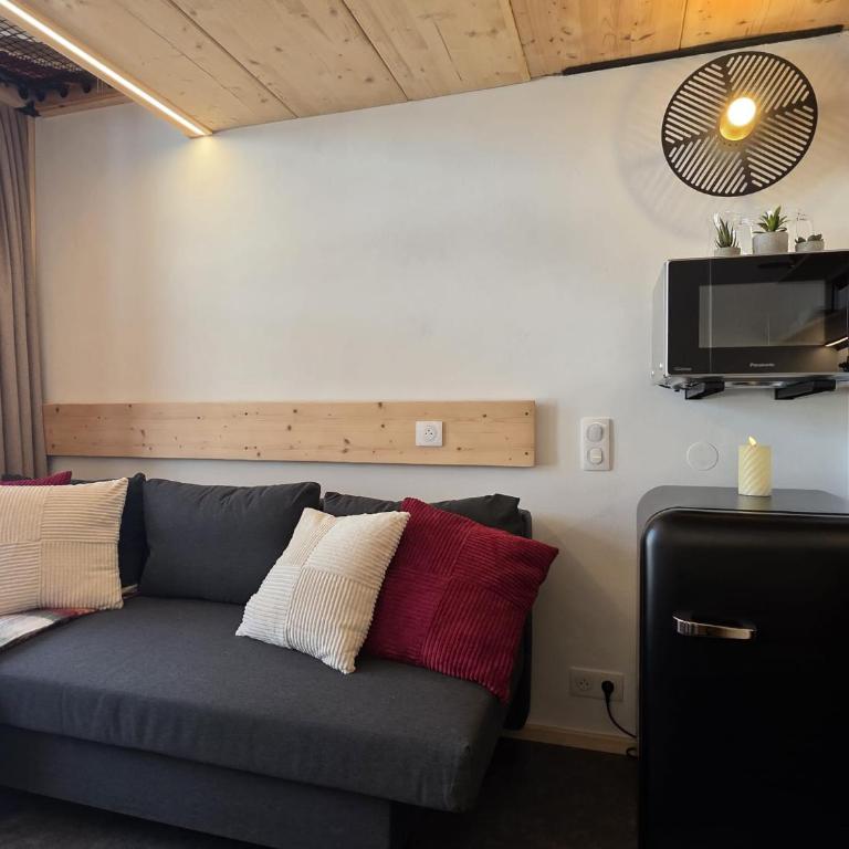 Arcs 1800: 5/6 people Ski Studio view Mont Blanc - Appartamento con 1 Camera da Letto - 54