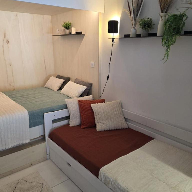 Arcs 1800: 5/6 people Ski Studio view Mont Blanc - Appartamento con 1 Camera da Letto - 60