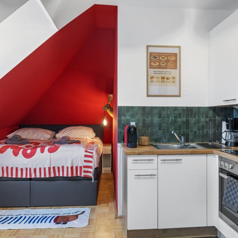 Gemütliche Wohnung im Zentrum beim Casino - Apartment mit 2 Schlafzimmern und Stadtblick - 6