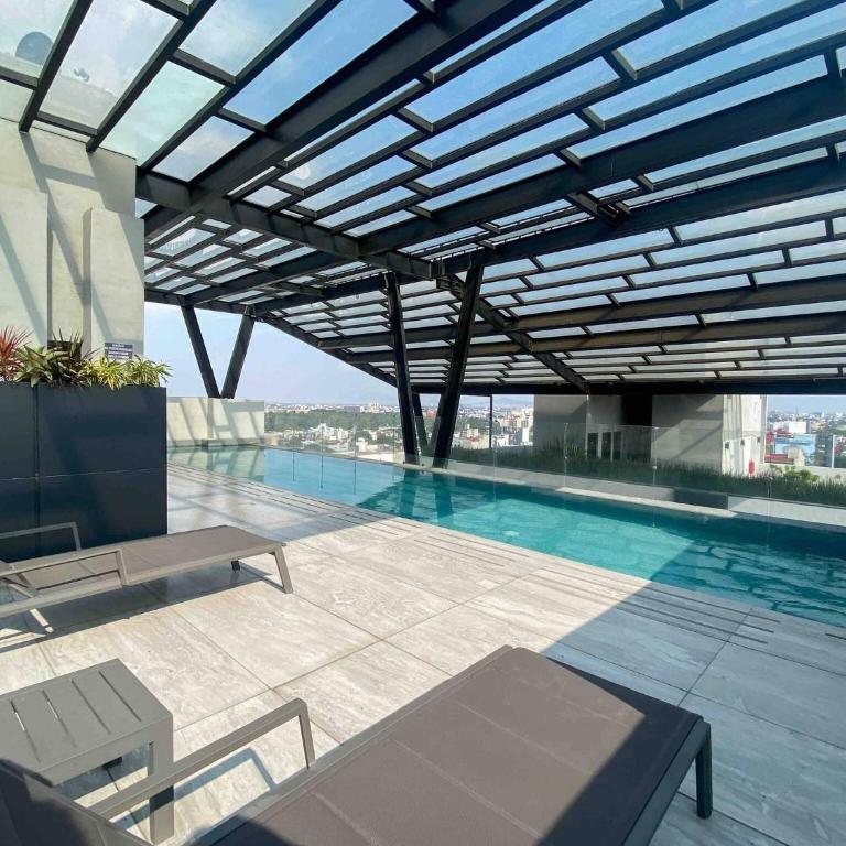 Luxurious 3BR in Roma Norte with Pool and gym - Apartamento de 3 dormitorios - 26