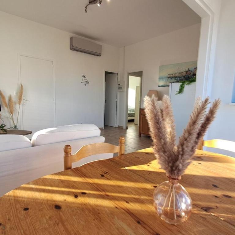 La Mer'Veilleuse pour 4 personnes WIFI et vue mer - Appartement - 14