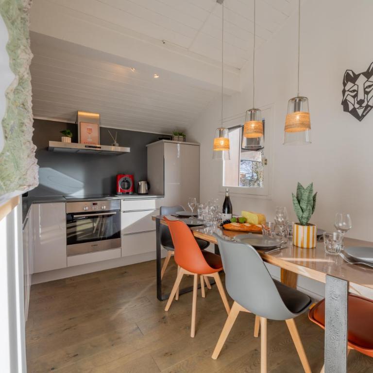 Appt 2 chambres calme avec vue proche centre Les Gets - Two-Bedroom Apartment - 5