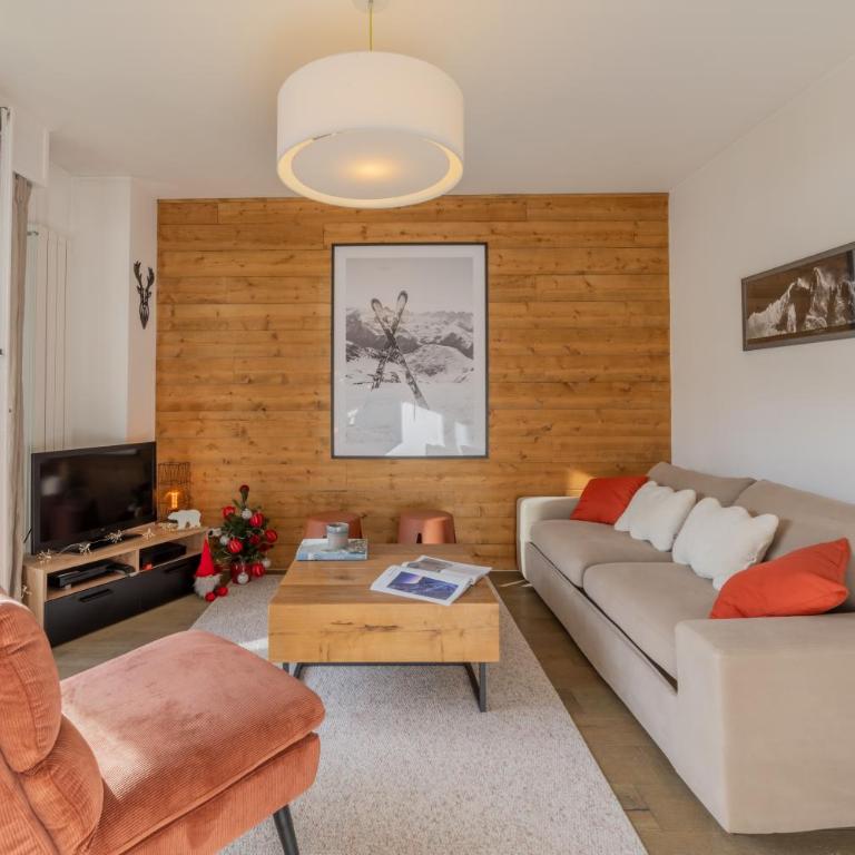 Appt 2 chambres calme avec vue proche centre Les Gets - Two-Bedroom Apartment - 2