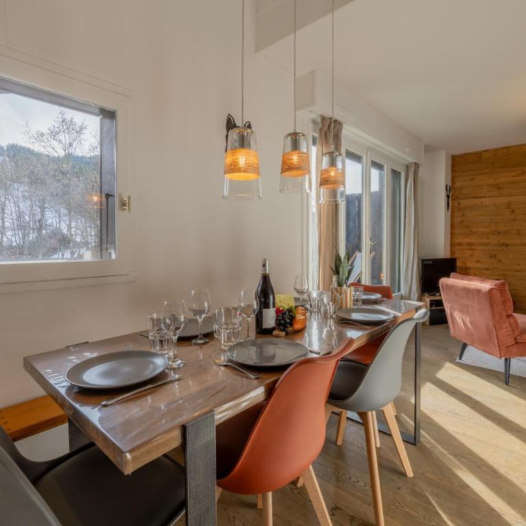 Appt 2 chambres calme avec vue proche centre Les Gets - Two-Bedroom Apartment - 3