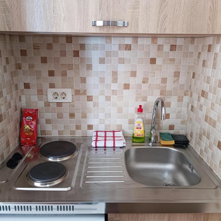 Apartmani Šaltić - Apartman s 1 Spavaćom Sobom, Balkonom i Pogledom na More - 8
