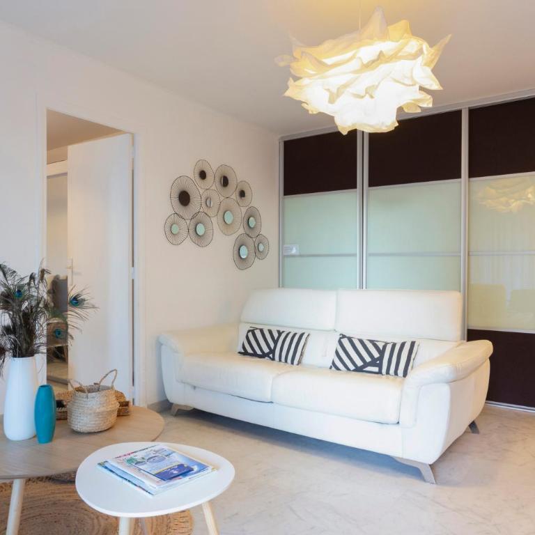 Chez Sandrine - Superbe T2 en centre ville à 100m des plages - Appartamento con 1 Camera da Letto - 20