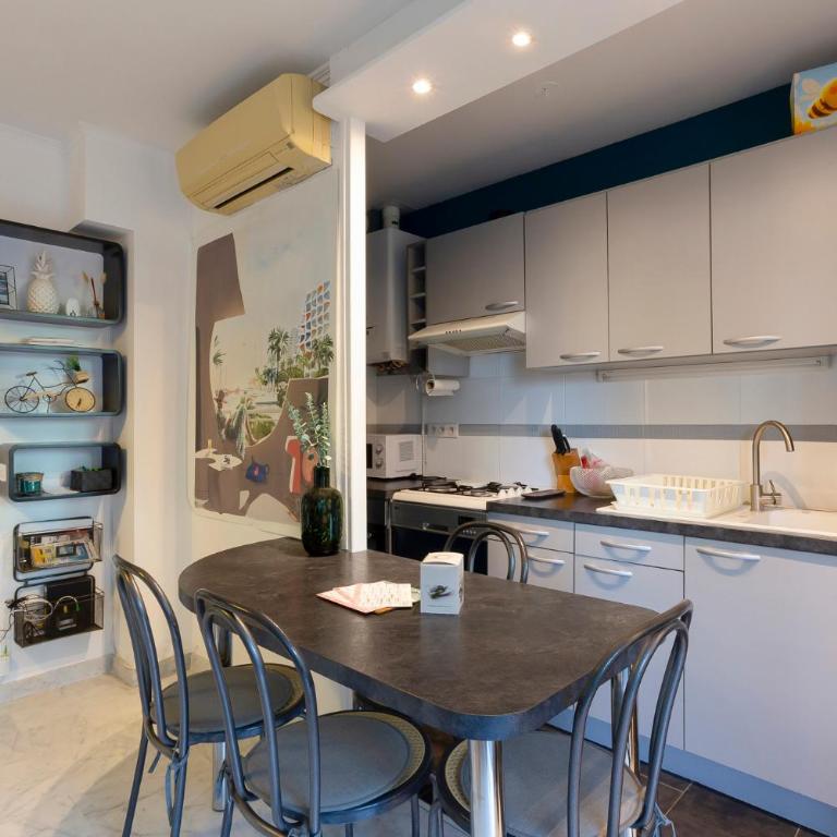 Chez Sandrine - Superbe T2 en centre ville à 100m des plages - Appartamento con 1 Camera da Letto - 4