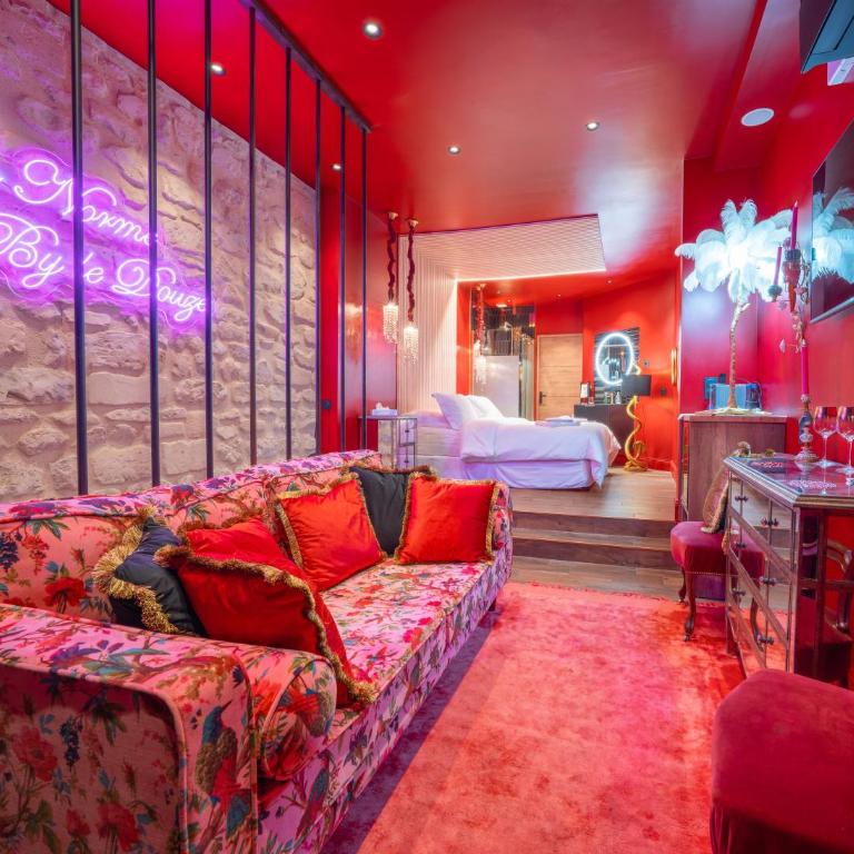 Suite Jacuzzi & Sauna privatifs - Paris - Or Norme By Le Douze - Chambre Double Deluxe - 7