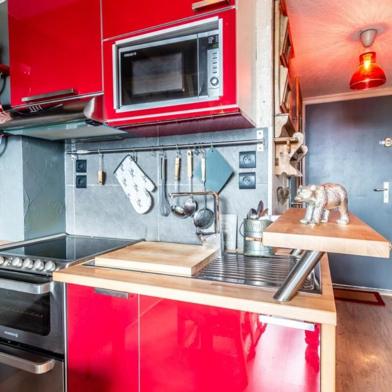 Slow Chalet MontBlanc Soleil sur les pistes Ascenseur Balcon Vue Parking - Appartement - 11