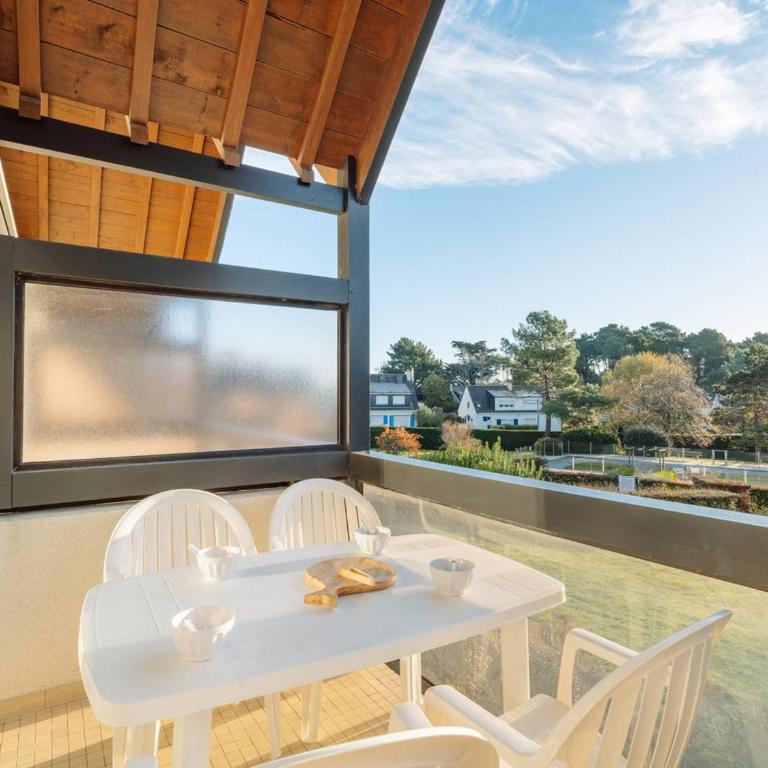 Carnac : Duplex 3 pièces avec accès piscine chauffée, 4 pers. - FR-1-477-193 - Appartement (4 Adultes) - 12