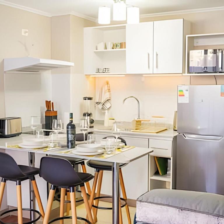 AR Centro Santiago | Piscina y Gimnasio | Cerca de La Moneda - Apartamento - 4