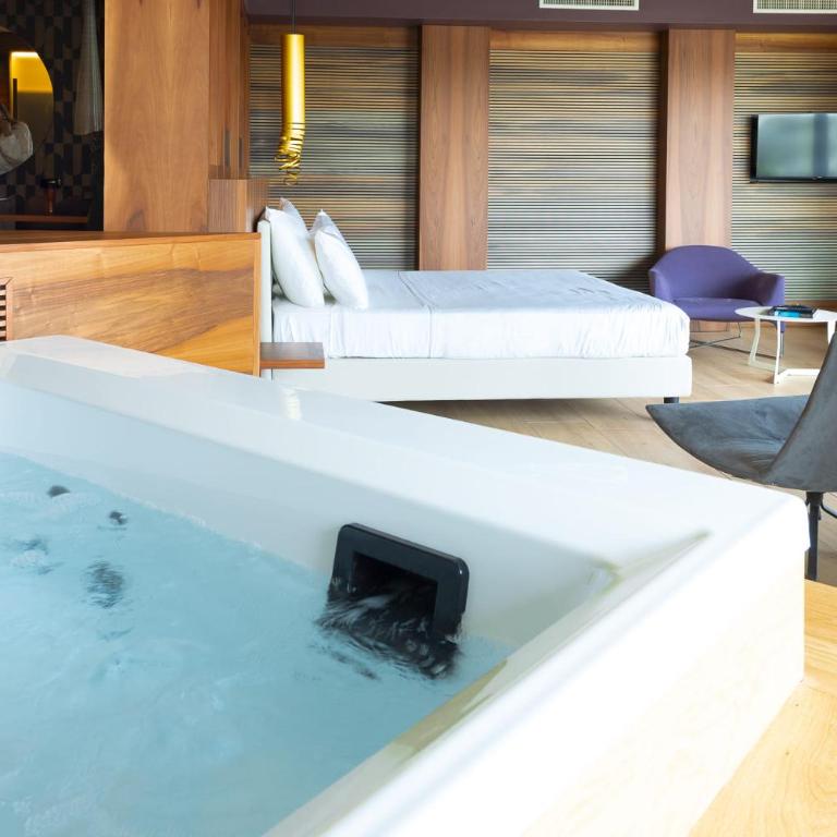 Alevic Hotel Sirmione - Junior Suite with Jacuzzi, Terrace and Partial Lake View - 8