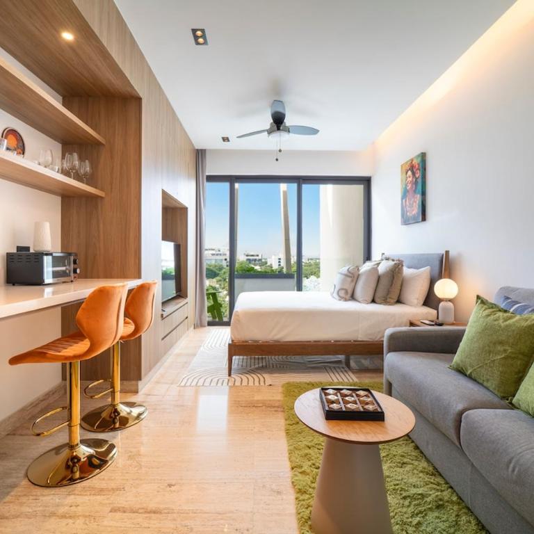 Modern Studio with Pool in Playa del Carmen - Estudio Deluxe - 17