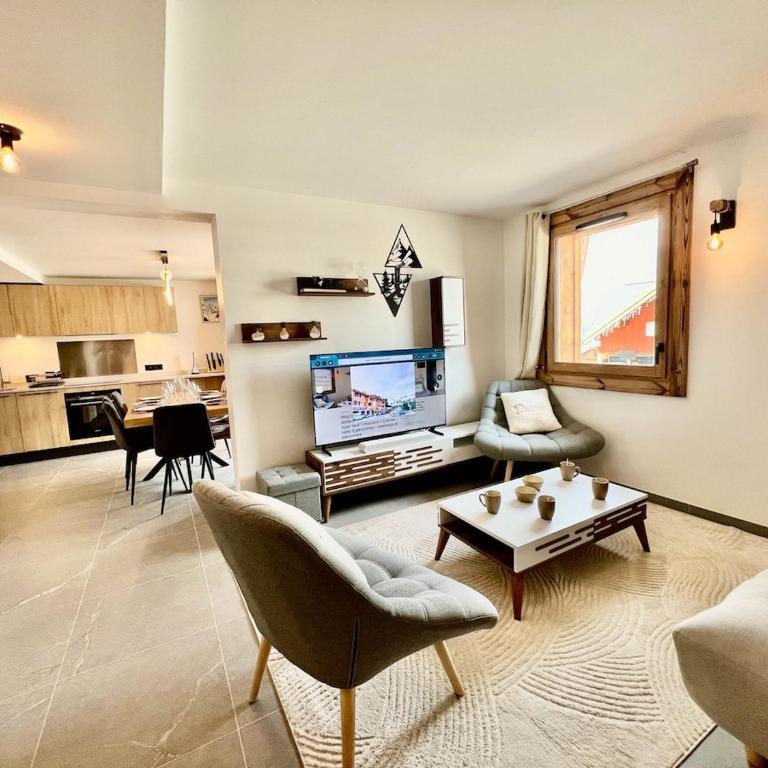 PRAZ DE LYS | OXALIS 101 · Centre station - A 100m des pistes | Appt neuf 1 chambre + Cabine - Idéal 6 personnes - Maximum 8 personnes - Appartement - 11