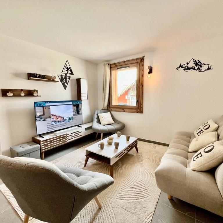 PRAZ DE LYS | OXALIS 101 · Centre station - A 100m des pistes | Appt neuf 1 chambre + Cabine - Idéal 6 personnes - Maximum 8 personnes - Appartement - 12