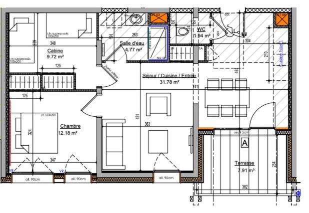 PRAZ DE LYS | OXALIS 101 · Centre station - A 100m des pistes | Appt neuf 1 chambre + Cabine - Idéal 6 personnes - Maximum 8 personnes - Appartement - 22