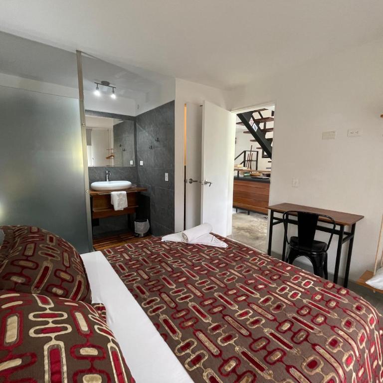 CASA AZUL Jardín - Habitación Doble Pequeña - 3