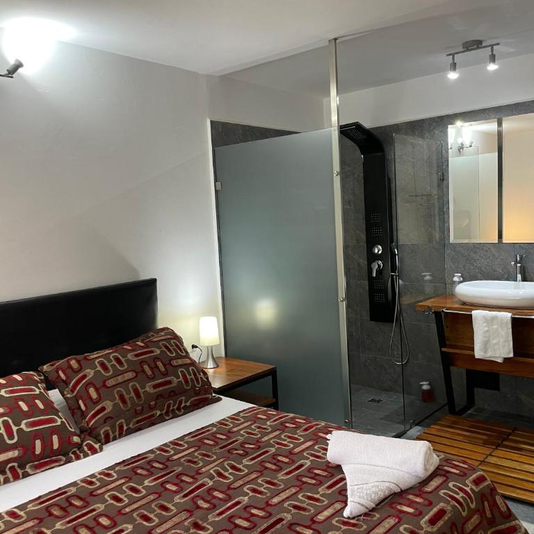 CASA AZUL Jardín - Habitación Doble Pequeña - 2