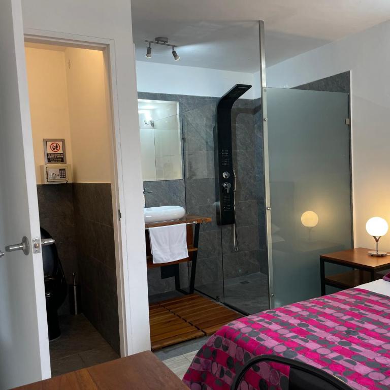 CASA AZUL Jardín - Habitación Doble Pequeña - 4