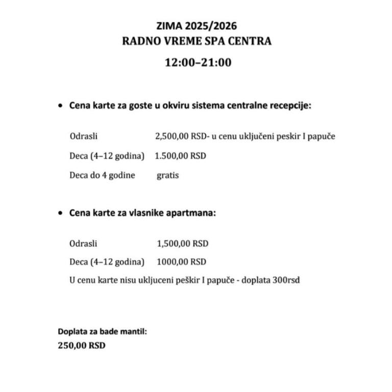 Apartman PETKOVIĆ NLux 110 Milmari resort - One-Bedroom Apartment - 21