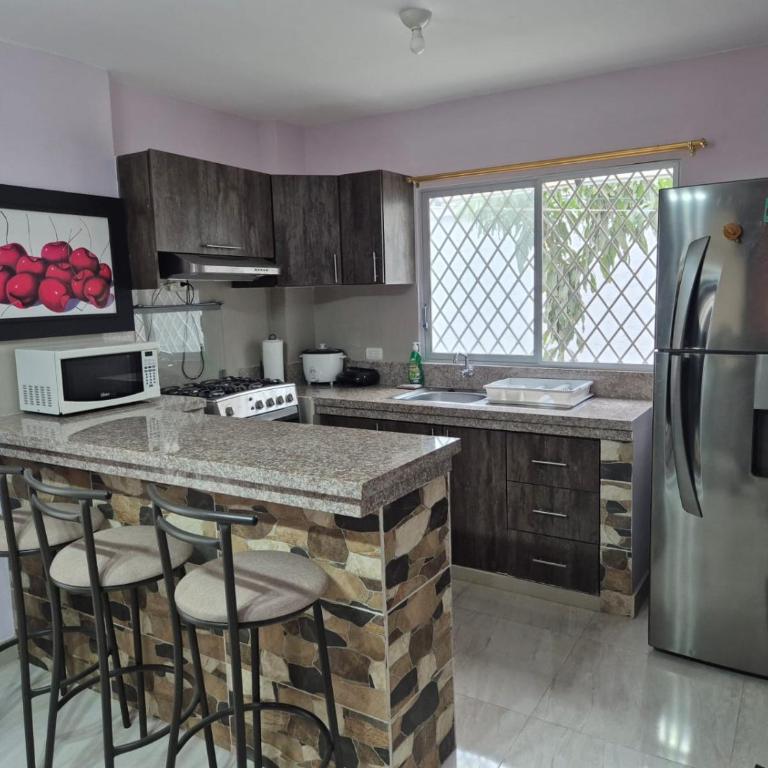 Casa cerca al Mar - One-Bedroom House - 3