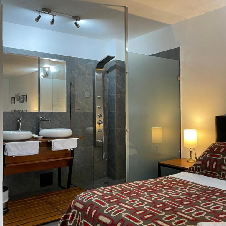 CASA AZUL Jardín - Habitación Doble Grande - 2