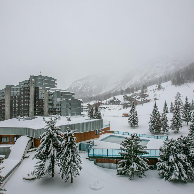 Studio skis aux pieds avec wifi, La Daille - FR-1-694-81 - Estudio - 12
