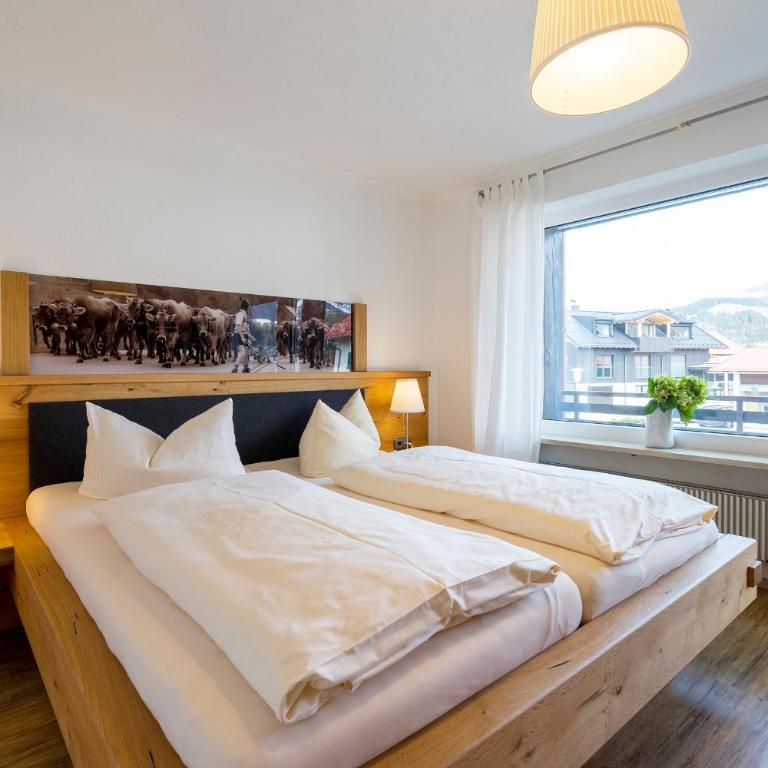 Wohnung Rosenrot - urlauben im Zentrum von Fischen - Apartment mit Blick auf die Berge - 3